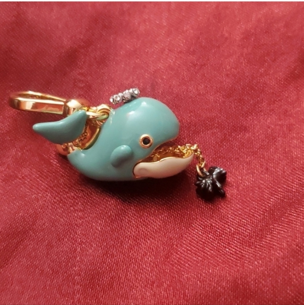 Limited-Edition Blue Whale with fish inside its mouth 2009